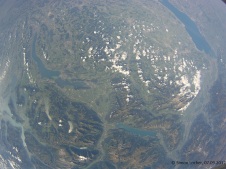 30021.4 m ü. M., -43.17°C: Die Schweiz aus der Satellitenperspektive